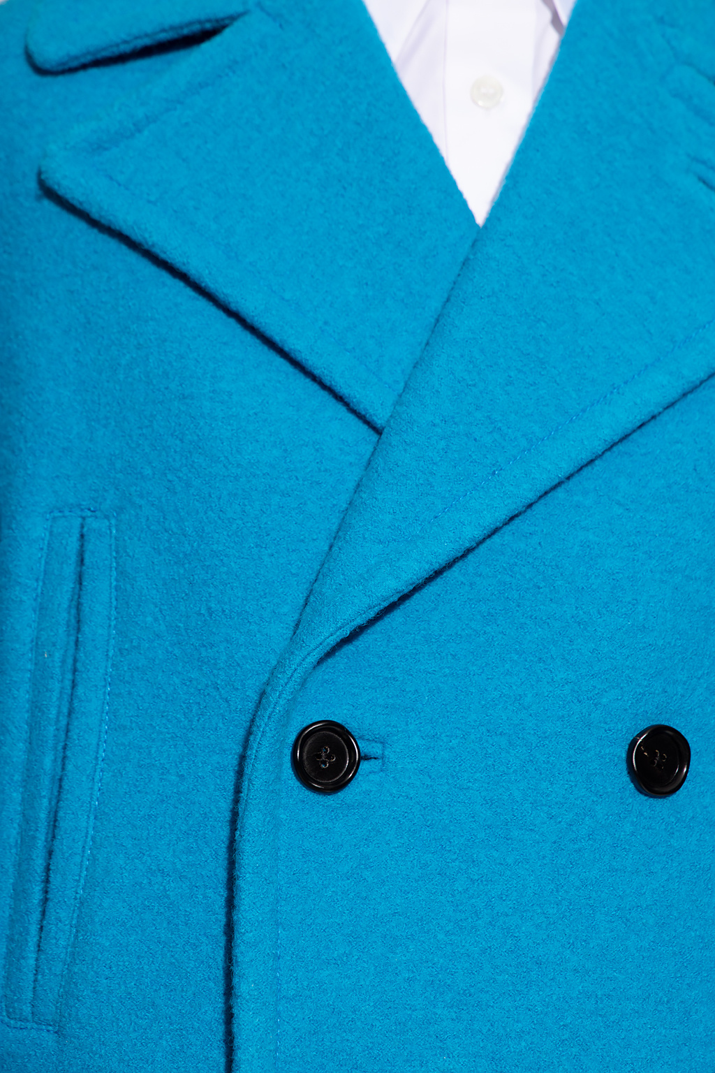 【送料&関税込】Marni Rose Wool Coat Marni layered-detail Felted Coat | Purple | FARFETCH